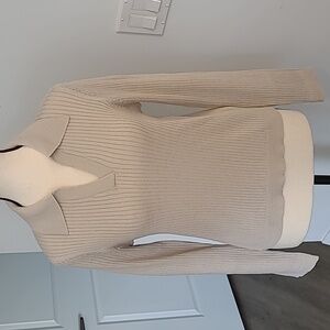 Only Women's V-Neck Sweater - Cream
